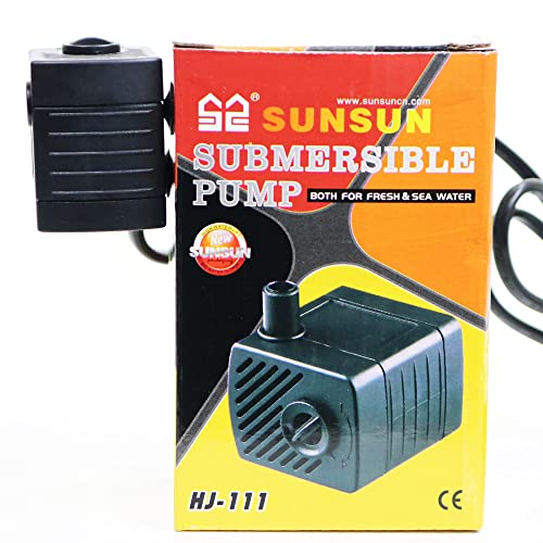 Bomba Submersa 200L e H 110V Para Fonte Hj, Iii Tudo Pet Para Peixes