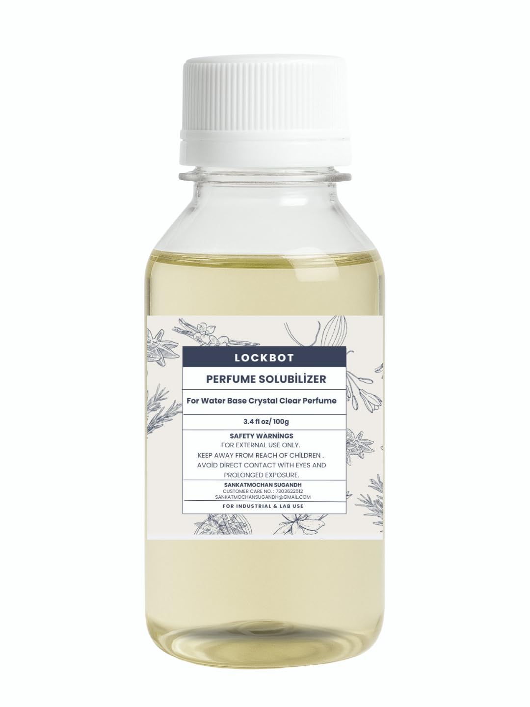 Water Base Perfume Solubiliser | Creates Crystal Clear Transparent Perfumes | Solubilizes Fragrance Oils in Water | Ideal for Perfume Makers, Room Sprays, Body Mists - 100ml-image-2