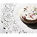 Juvale Paper Lace Doilies - Doilies for Tables & Table Decoration - Dessert Display & Cake Box Liners - Cake Tray Liner for Baked Treats - 250-Pack, 10.5 in, White