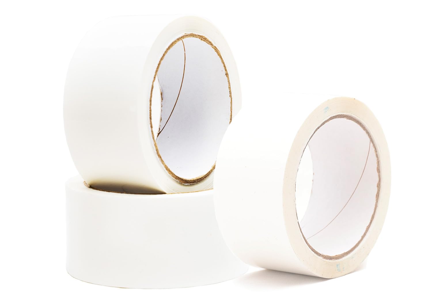 MAX SOLUTIONS Low Noise 50MM x 66M Coloured Packaging Tape for Parcels and Boxes Heavy Duty Coloured Box Packing Tape Provides a Strong, Secure and Sticky Seal for your Boxes (White, 32 Tapes)