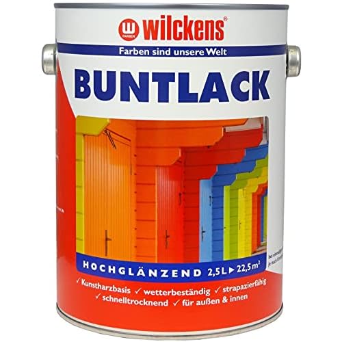 Wilckens Buntlack hochglänzend 2500ml SKL 8011 RAL 8011 Nussbraun