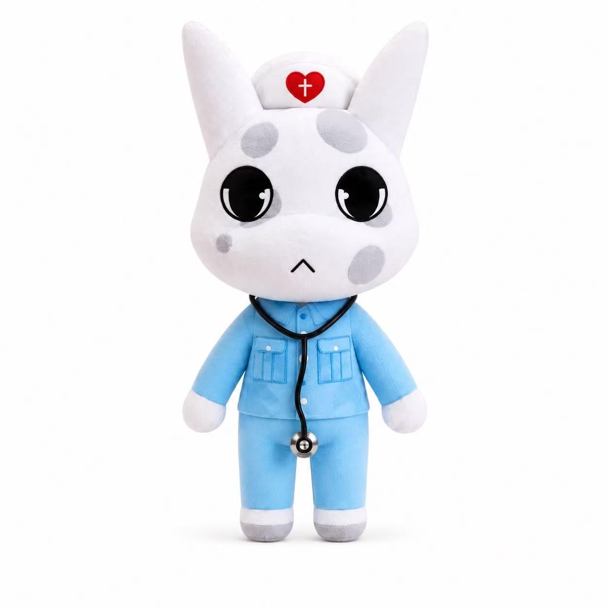 Animal Hospital Plush 9.8in Role Play Figure, Collectible for Game Fans (Nurse2)
