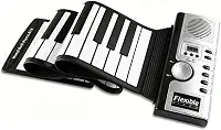 Teclado Musical, Piano Digital, Teclado 61 Teclas, Piano de Enrolar, 128 Tons Diferentes, Teclad para Iniciantes