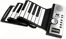 Teclado Musical, Piano Digital, Teclado 61 Teclas, Piano de Enrolar, 128 Tons Diferentes, Teclad para Iniciantes