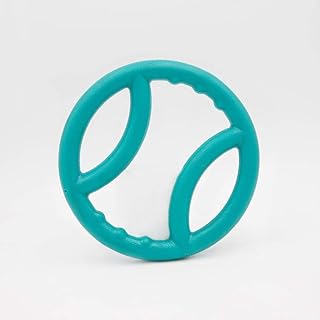 ZippyPaws ZP452 ZippyTuff Squeaky Ring - Teal Dog Toy, 300 g