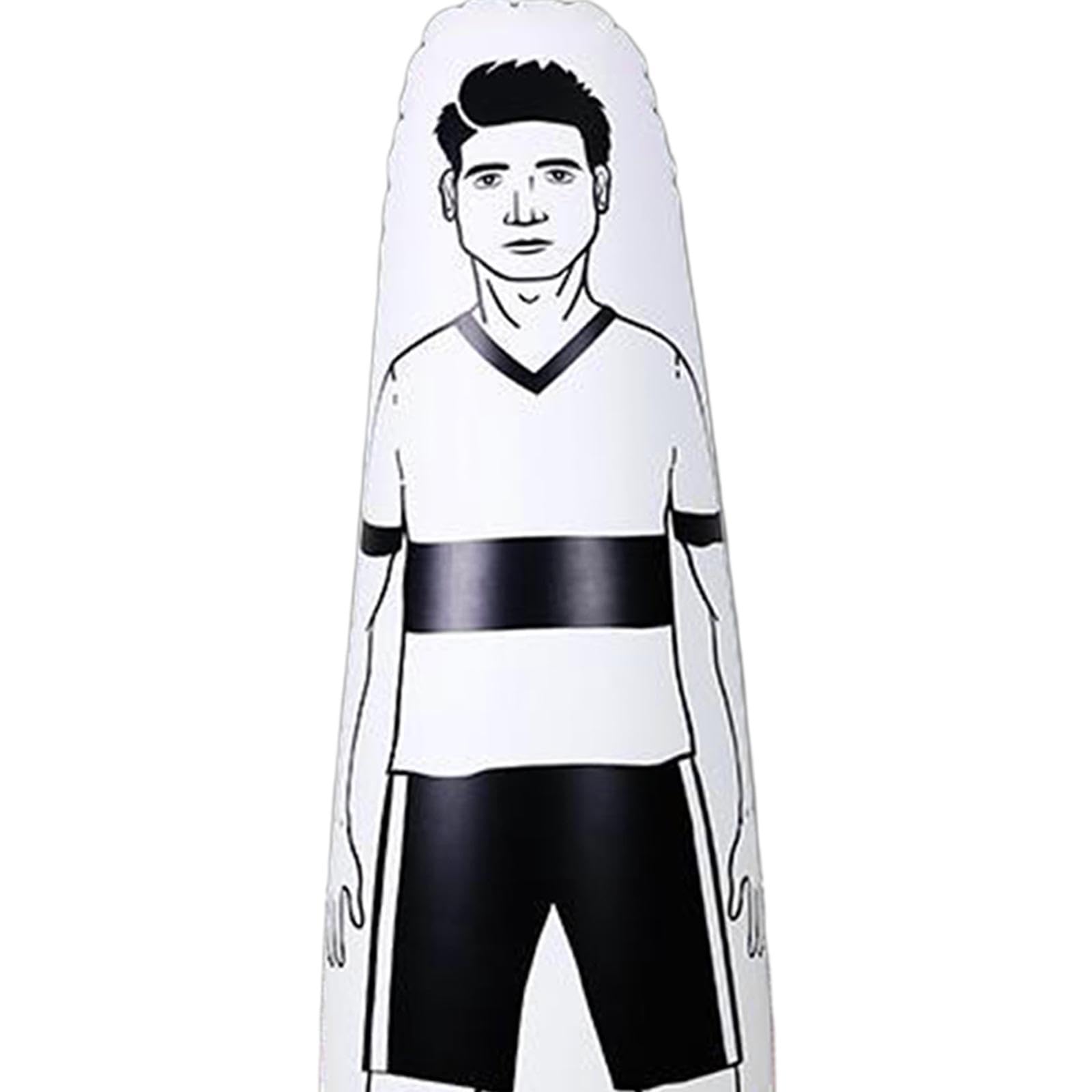 Mannequin D'entraînement de Football Gonflable pour Enfants et Adultes, Gobelet D'entraînement de Football Gonflable