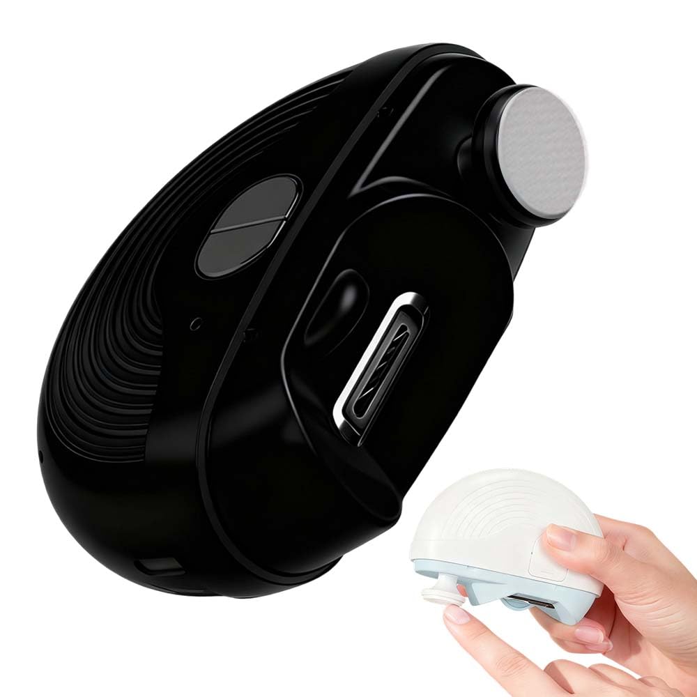 Electric Nail Clippers for Fingernails Toenails 2026 New Automatic 2 in 1 Nail Trimmer with LED Light Cordless