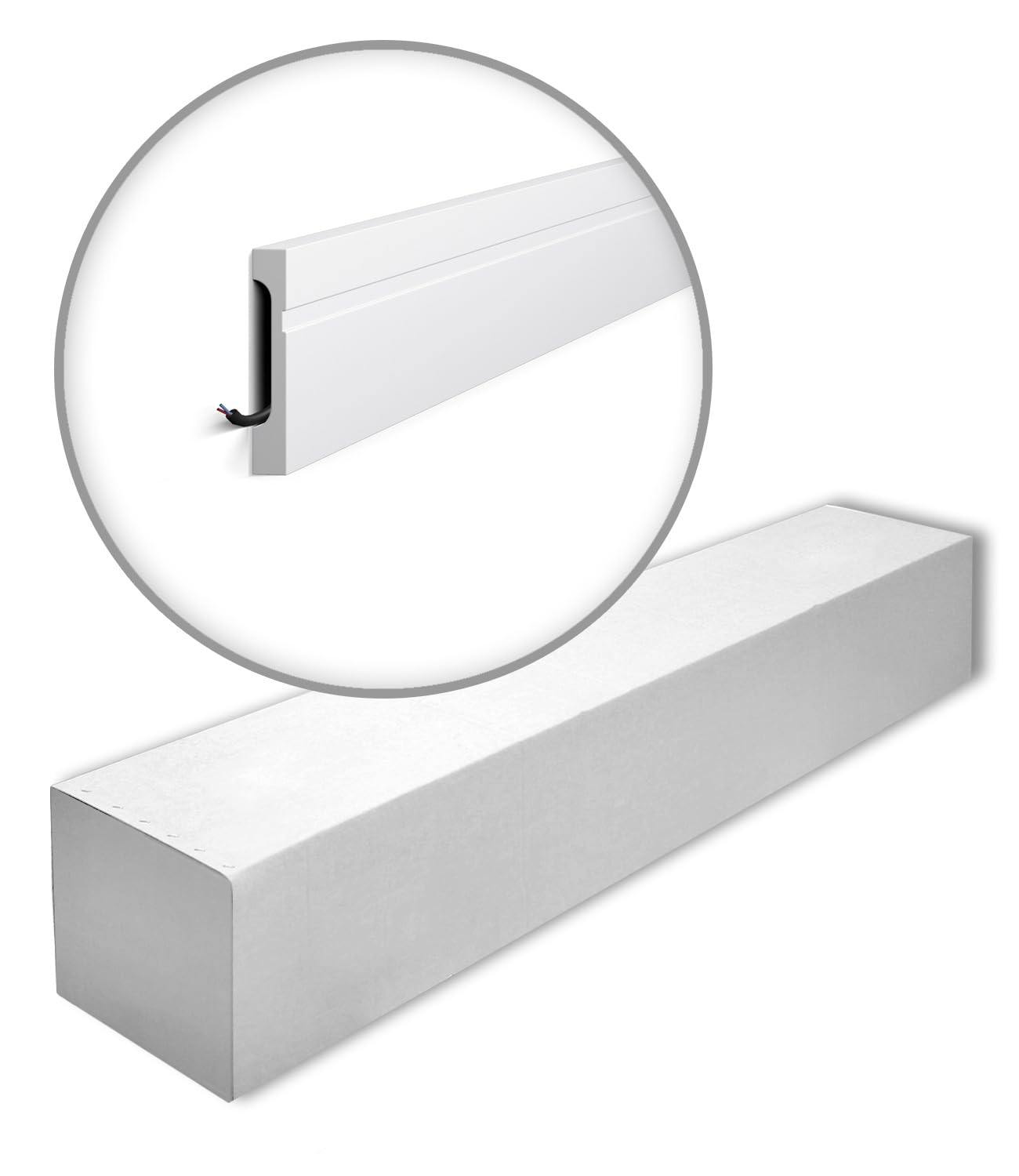 Plinthe FD11 WALLSTYL NOËL & MARQUET haute densité pour projet architectural