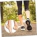 OHPHCALL 4sets Outdoor Heel Cushions Heel Liners Strong Adhesive Backing Comfort Pads for Shoes 6rolls*4