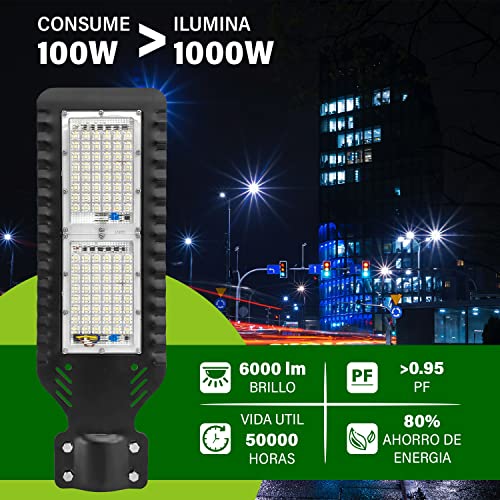 Luminaria LED exterior 5 luminaria led exterior marca Megaluz (2)