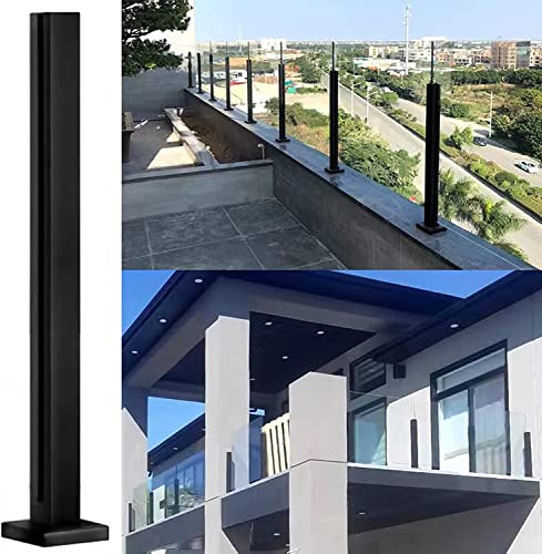 Solutions modernes pour garde-corps de terrasse noirs - 2