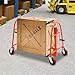 Manual Furniture Moving Tools, Heavy Duty Cart, 1300 lb. Load Capacity, 12 in. Lift Height, Manual Furniture Carrier with 4 Wheels and 2 Handles