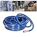 Baxnore 15m High Pressure Air Hose Flexible Lightweight PVC Compressed Air Tube with 1/4in NPT Quick Connector for Air Tools Garage Construction Workshop