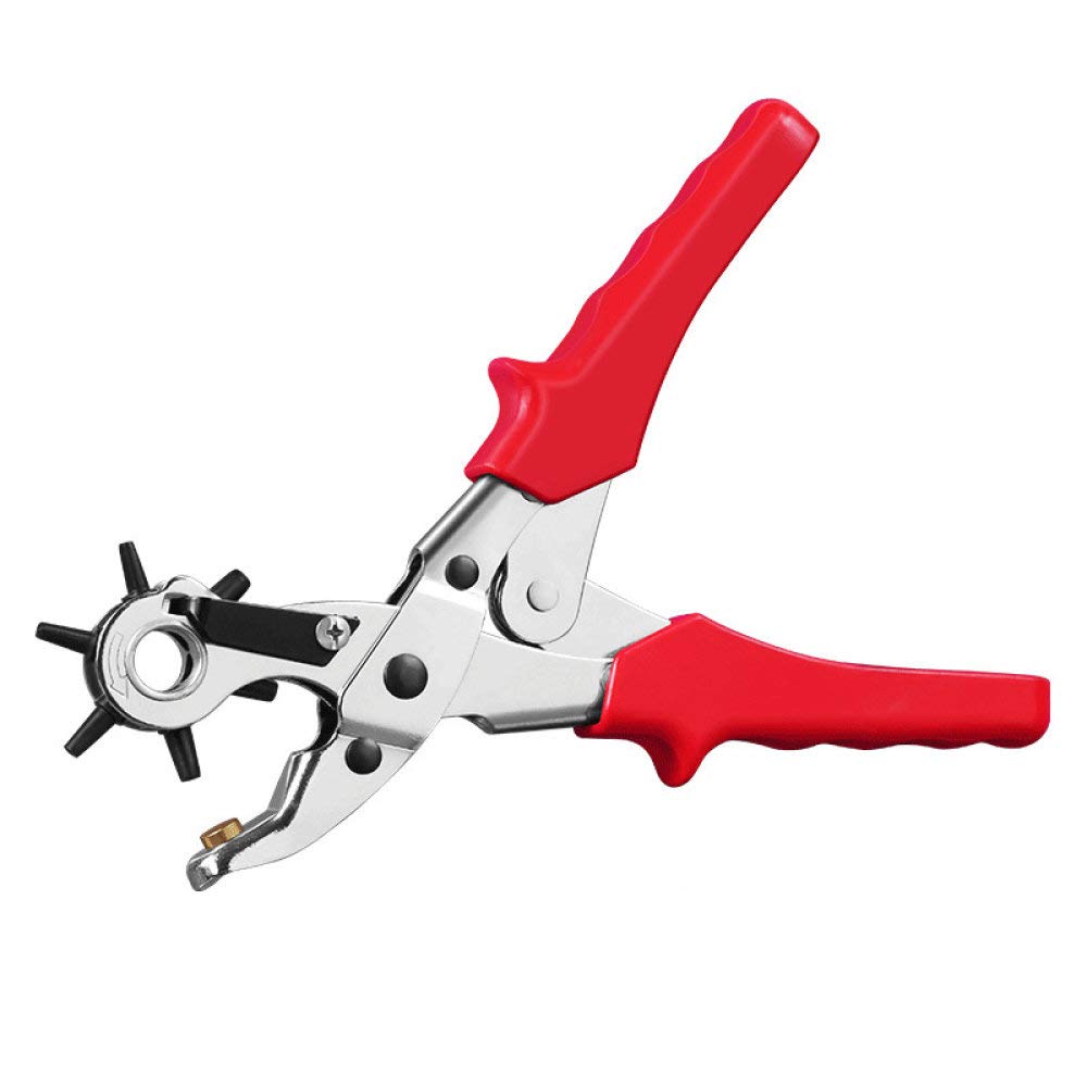 Leathercraft Punching für Leather Hole Punch für Gürtel Stitching Plier Perforator Watchband Eyelet Piercer Leather Craft Tools, b