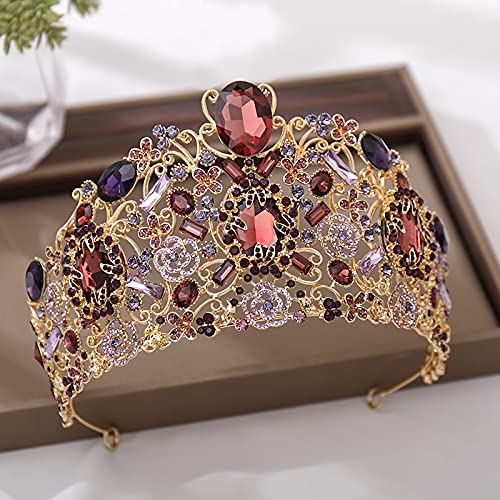 Corona de boda que no pesa: soluciona tu peinado nupcial con esta tiara de cristal cómoda 2