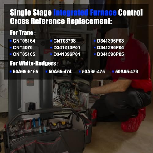 Placa de control de horno HSI compatible con American Standard D341213P01 y Trane 2