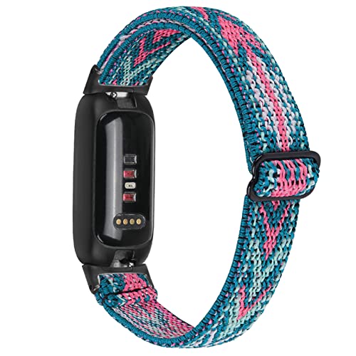 �����p�x���g For Fitbit Inspire 3��p�݌v �ւ��x���g �i�C�����e�� �L�k���S���o���h �X�g���b�`�o���h �ȒP�Ɏ�t (�A���[��)