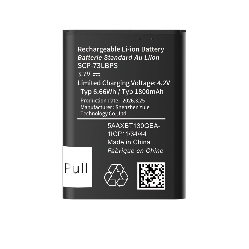 Amazon.com: Abtter SCP-73LBPS Battery, [1800mAh] High Capacity