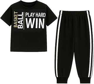 Bubble Berry Boys Co-ord Set - Cotton T-Shirt and Joggers Set, Aqua and Grey, Comfort Fit, Summer Wear Price In India