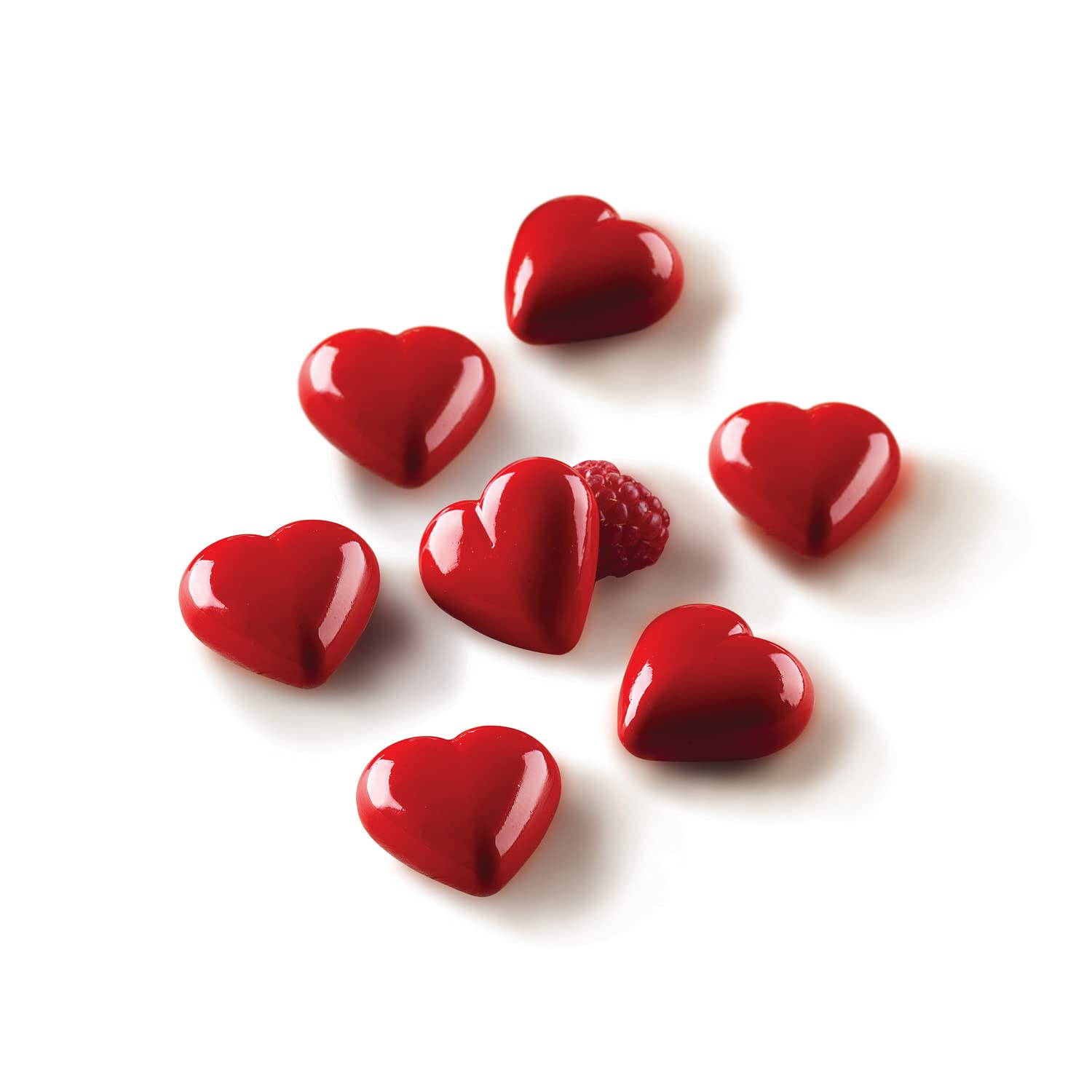 Silikomart - Heart - Cuoricino - SCG48 My Love - Formy silikonowe platinum serca