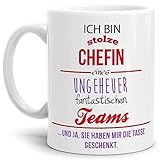 ACHTUNG ! Durch den Druck in der Mitte der Tasse gegenüber vom Henkel ist diese für Links- und Rechtshänder geeignet (kein Druck links und rechts vom Henkel)
