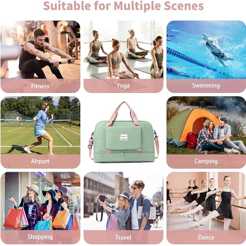 Airlines Untersitz-Kabinentasche, 50 x 32 x 28,5 cm, faltbar, Reisetasche, Handgepäck, Übernachtung, für Damen und Herren (mit Schultergurt), grau, Freizeit, Reisen