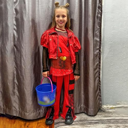 Disfraz rojo para niña Rise Princesa 3-4 años miniatura 6