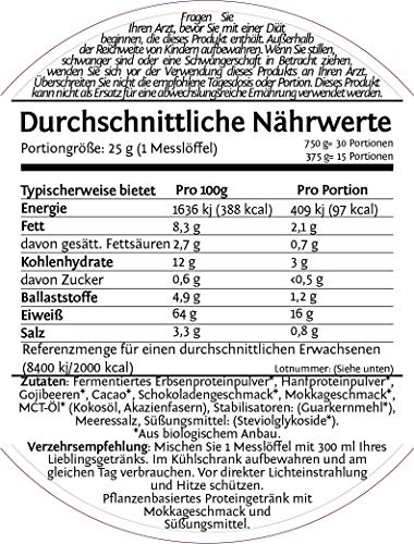 Sunwarrior Warrior Blend Protein Powder, Mocha - Image 5