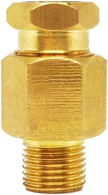 5 PCS 1/8" 1/4" M4 M5 M6 M8 M10 Metric Male 4 6 8mm Compression Elbow Oil Tube Brass Pipe Fitting System(Elbow,1l4 BSP to 6mm)
