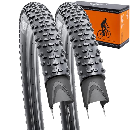 YUNSCM 26×2.10 Lightweight Bike Tires (ETRTO 54-559) 60TPI
