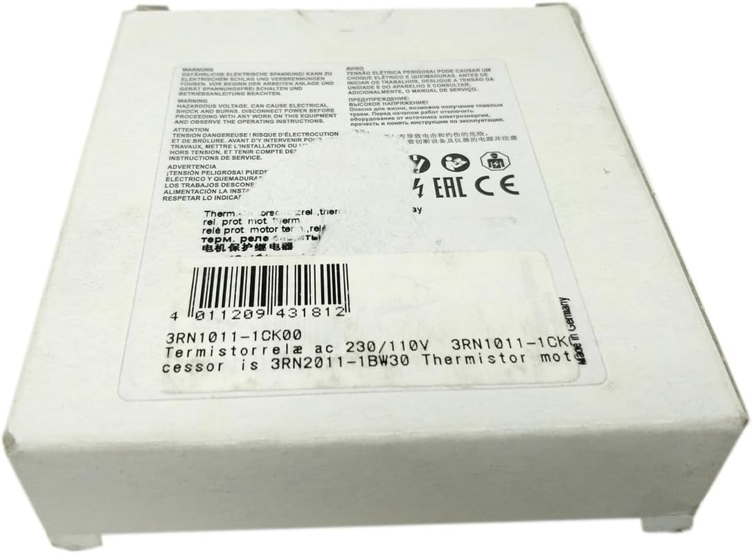 Dispositif 3RN1011-1CK00 anti-surchauffe pour moteur électrique scellé 1 an