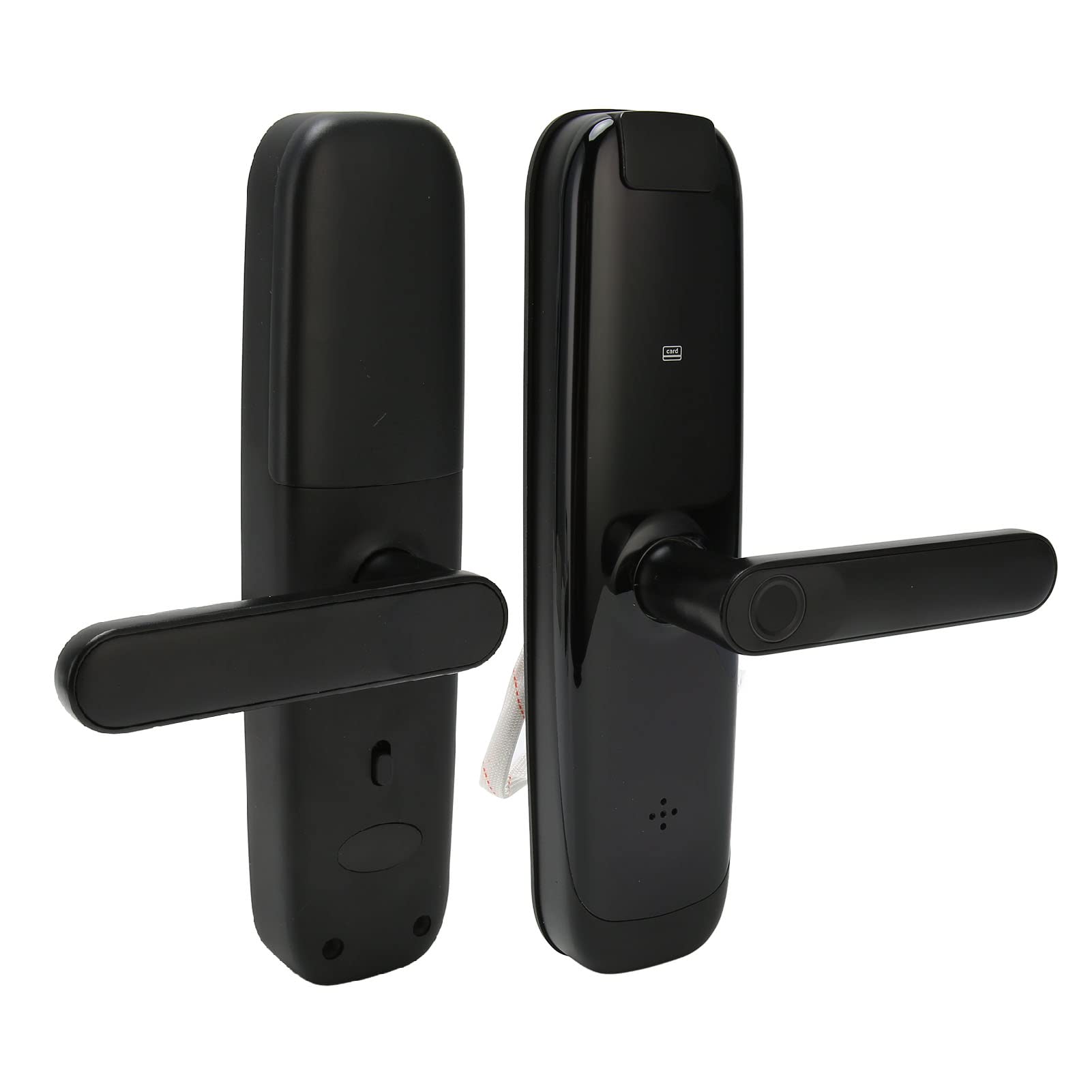 Cerradura de Puerta Inteligente de Entrada sin Llave con Control Remoto y Tarjeta de Acceso para Puertas Residenciales y de Oficinas Pequeñas de 35-50 Mm