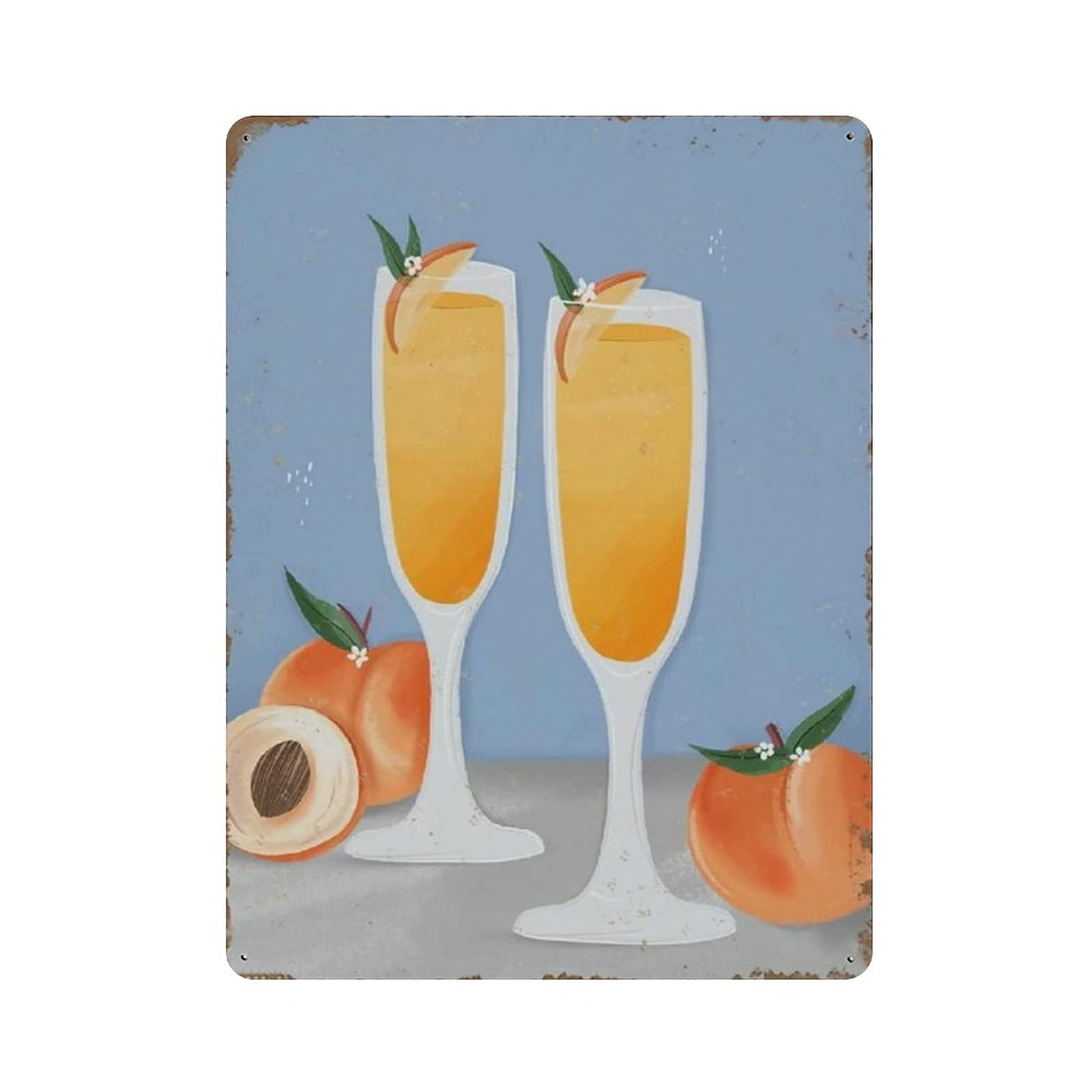 Each Bellini Kitchen Metal Signs, Fun Poster For Bar Kitchen Cafe Farmhouse Wall Decor 12x16 inch