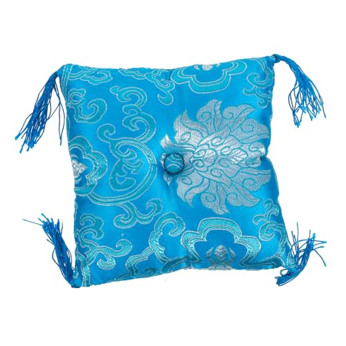 Mikinona シンギングボウル クッション サウンドボウルパッド シンギングボウルマット 仏音ボウルマット 仏壇マット 仏のアクセサリー 仏教の音のボウルマット 仏の供給 ポリエステル 赤