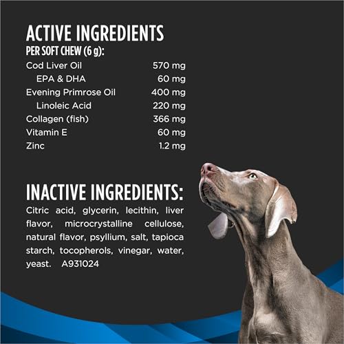 Purina Pro Plan Veterinary Supplements Skin Care for Dogs, 30 ct Pouch - image 5