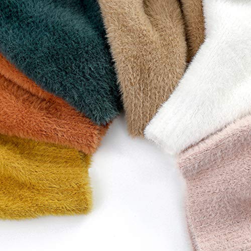 Image of Curipeer Baby Sweater Solid Ruffle Basis Pullover Sweater Turtleneck Longsleeve Fall Clothes for Baby Girl and Boy 6M-4T