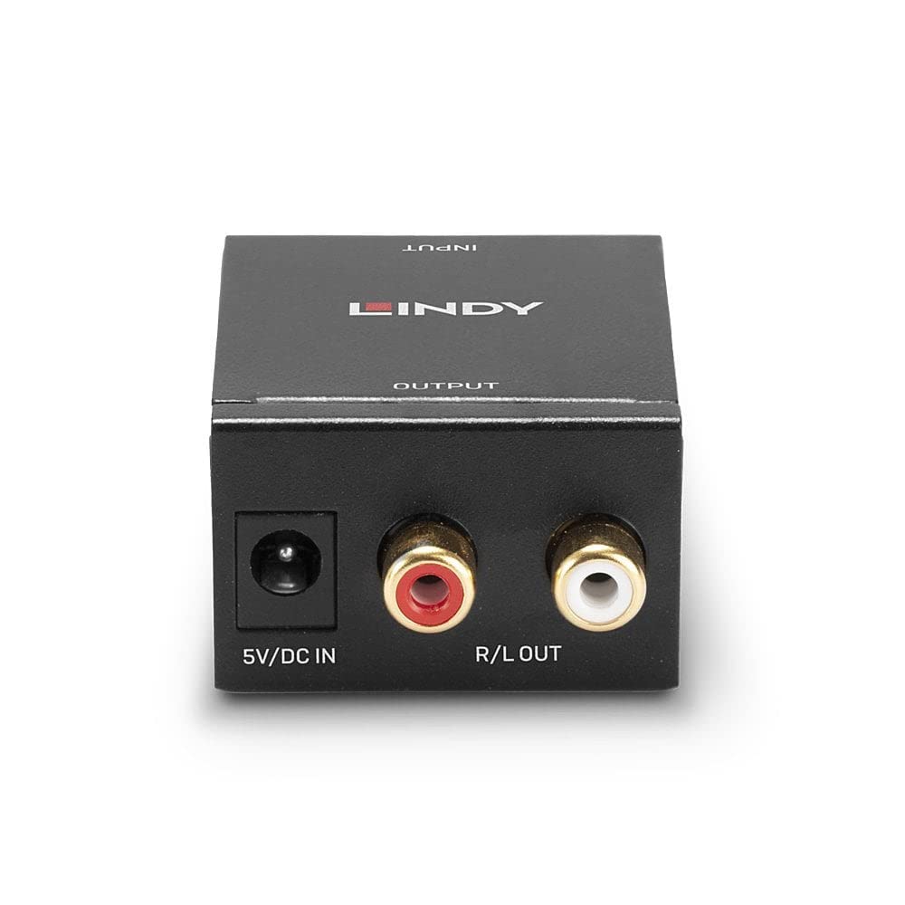 Lindy Convertisseur DAC TosLink (Optical) & Coaxial vers RCA