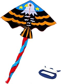 Kite Huge Parrot Kite Cartoon Eagle Kites, with Handle and Line, Kites Beach Games, Kites Easy to Fly Kites Easy to Fly (Color : Eagle)