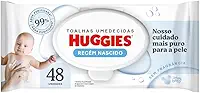 Huggies Lenços Umedecidos Recém-Nascido Sem Fragrância, 48 lenços