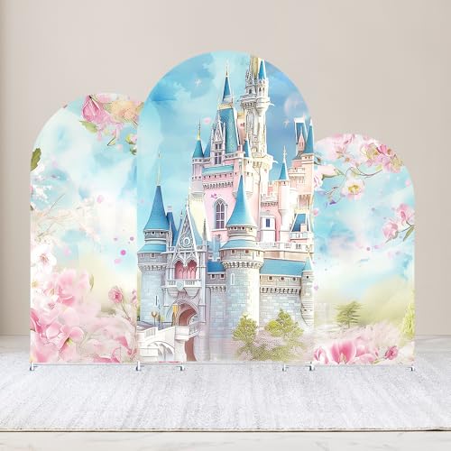 Funda Arco Princess Castle para Fondo Decorativo 6x2.6 ft miniatura 4