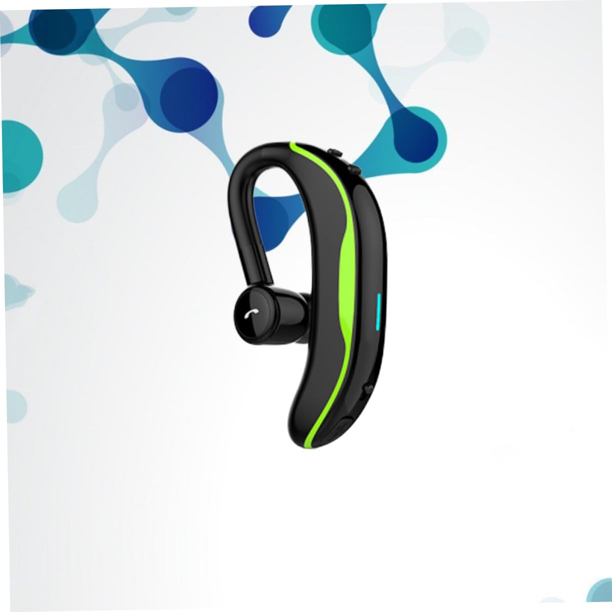 KOMBIUDA Auricolari Wireless Impermeabili Gancio Sportivi, Cuffia Singola Leggera 12g, Compatibili Smartphone per Attività All'aperto e Uso Quotidiano Grigio