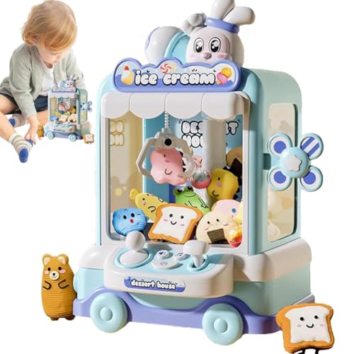 BAKAJI Distributore Grabber di Peluches con Artiglio per Bambini, Giocattolo