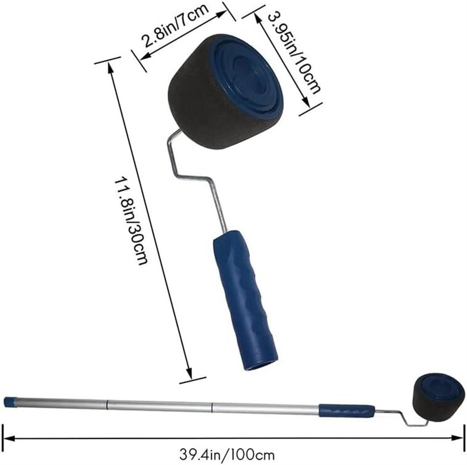 rouleaux à peinture, 8 rouleaux de peinture multifonction pour murs et angles
