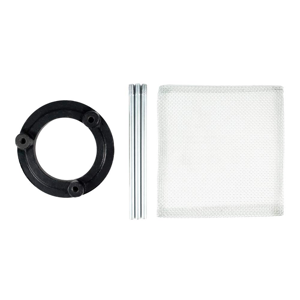 Trípode con patas de 6 1/2 pulgadas y pantalla de malla de 6 x 6 pulgadas para soldar, herramientas SFC, 14-310