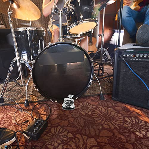 Soporte para Tom - Base de Pata de Batería de Aleación de Zinc, Accesorio para Percusión miniatura 3