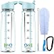 Trinkflasche mit Strohhalm – Auslaufsichere BPA-freie Wasserflasche