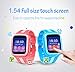 DanCoTek Smart Watch Unlocked 2G GSM Two Way Phone Call SOS Call Touchscreen Front Camera Games Learning Numbers (Rosy)