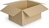 5 Stück Faltkarton 600x500x300 mm Versandkarton E-commerce Karton 1-Wellig 400G Braun Kartonage Verpackung Postkarton Versandschachtel Paket Päckchen