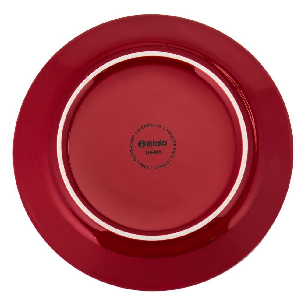 Amazon.co.jp: イッタラ(IITTALA) ティーマプレート 17cm レッド TMP17