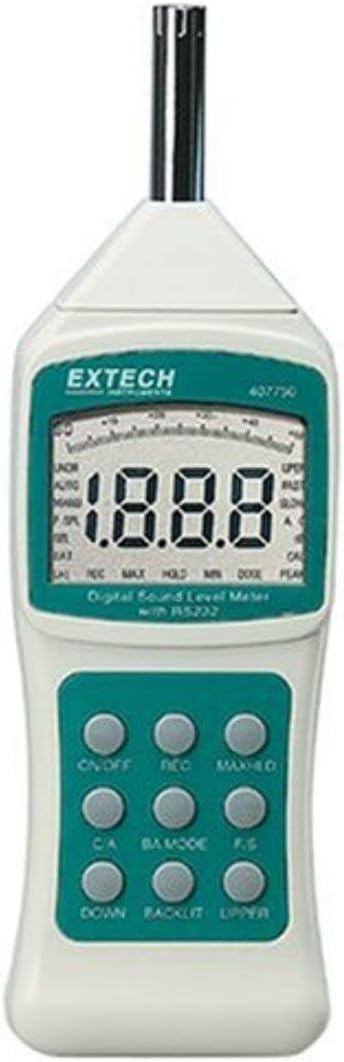 Extech 407750 Sound Level Meter with Background Sound Absorber